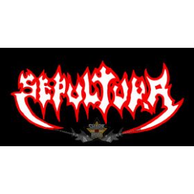Sepultura 1  -  Logo.  10 x 5.  felvarró