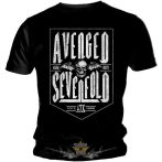   Avenged Sevenfold - Logo.  MT.602.  férfi zenekaros  póló. 