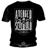   Avenged Sevenfold - Logo.  S.ZF. 602.  férfi zenekaros  póló. 