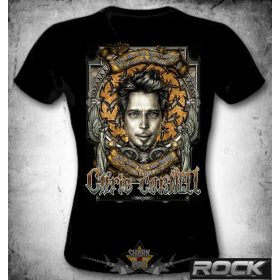 CHRIS CORNELL - FOTO - Soundgarden   MT.096.  női póló