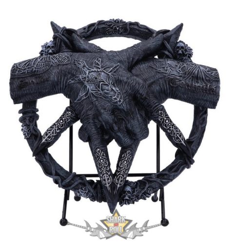 Baphomet - Hold of Baphomet Hand Free Standing Plaque. B5244SO.   fantasy figura, asztali dísz