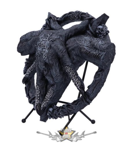 Baphomet - Hold of Baphomet Hand Free Standing Plaque. B5244SO.   fantasy figura, asztali dísz