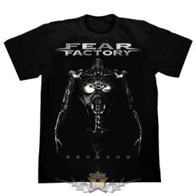 FEAR FACTORY - GENEXUS.   férfi zenekaros póló FEAR FACTORY - GENEXUS.   férfi zenekaros póló