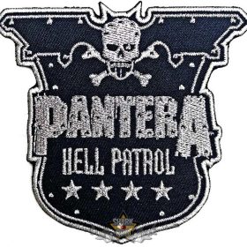   Pantera - Standard Patch.  Hell Petrol.   * EXTRA PRÉMIUM *.  hímzett felvarró