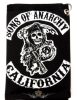 SONS OF ANARCHY - LOGO  pénztárca lánccal