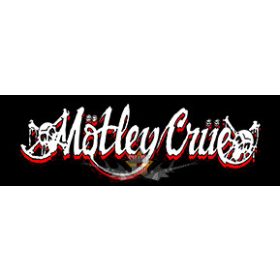 Mötley Crüe  -  Logo.  10 x 3.  felvarró