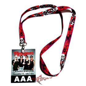 SKULL  stage pass - kulcstartó