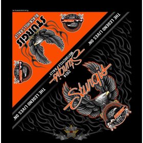  Upwing Eagle Bandana - Official 76th Sturgis Motorcycle Rally. .USA.  vászon kendő