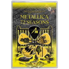   Metallica - Plectrum Pack.  72 Seasons.  Plectrum Pack. gitárpengető szett