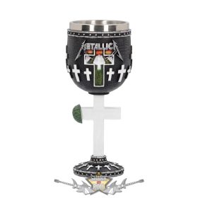Metallica - Master of Puppets Goblet 18cm.  B4682N9.  korsó, kehely   Metallica - Master of Puppets Goblet 18cm.  B4682N9.  korsó, kehely