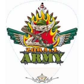 ZORALL - ARMY LOGO.  pengető nyaklánc