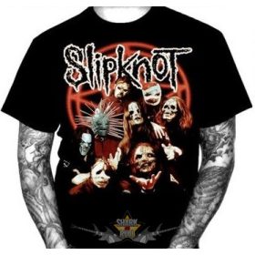 SLIPKNOT - BAND FOTO.   zenekaros póló