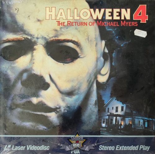HALLOWEEN 4 - THE RETURN PF MICHAEL MYERS. celofános új. RITKA laserdisc