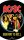 AC/DC - Highway to hell.  medál, dog tag.