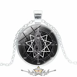 Pentagram Forditott Satan Csillag Jvp Nyaklanc Medal