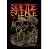 SUICIDE SILENCE - SKULL. zenekaros zászló