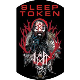 SLEEP TOKEN - LOGO.  import fém kulcstartó
