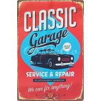   Garage - Service & Repair, Metal Tin Sign, Wall.  20X30.cm. fém tábla kép