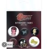 DAVID BOWIE - Badge Pack Mix. BP0737. .   jelvényszett