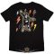 AC/DC - Unisex T-Shirt. Bolt Array Back Print.    férfi zenekaros póló