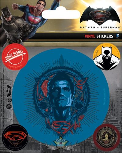 BATMAN VS SUPERMAN . Vinyl stickers. matrica szett