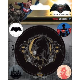 BATMAN V SUPERMAN (BATMAN) . Vinyl stickers. matrica szett