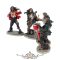 A POKOL BANDÁJA - One Hell Of A Band! (Set 4) 10cm. NEM3962.  koponya figura szett