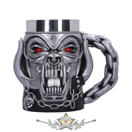 Motorhead Warpig Tankard 15.5cm. Mug Officially Licensed Merchandise. B6416X3.  korsó, kehely.  