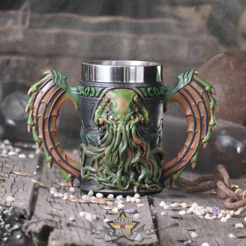 The Vessel of Cthulhu . b5944v2.    fantasy dísz, kehely, korsó