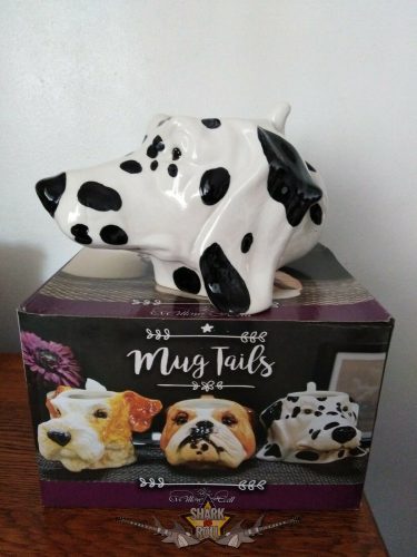 Dalmation Large Ceramic Dog - 3D. Character Mug C2651G6.   bögre díszdobozban