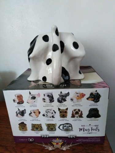 Dalmation Large Ceramic Dog - 3D. Character Mug C2651G6.   bögre díszdobozban