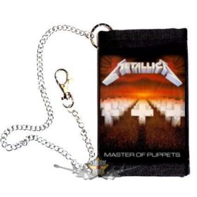 METALLICA - MASTER OF PUPPETS.  pénztárca lánccal METALLICA - MASTER OF PUPPETS.  pénztárca lánccal