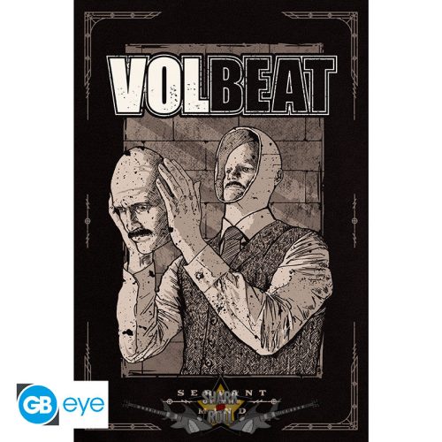 VOLBEAT - Poster Maxi 91.5x61 - Servant of the Mind. GBYDCO203.  plakát, poszter