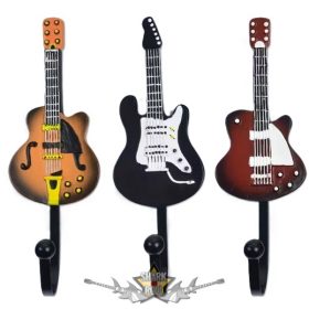   Gitár alakú fogas - Vintage Fali kampó. fali fogas, akasztó