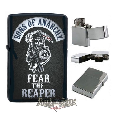 SOA - SONS OF ANARCHY - FEAR THE REAPER  öngyújtó
