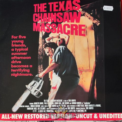 THE TEXAS CHAINSHAW MASSACRE.  EXTRA RITKA laserdisc