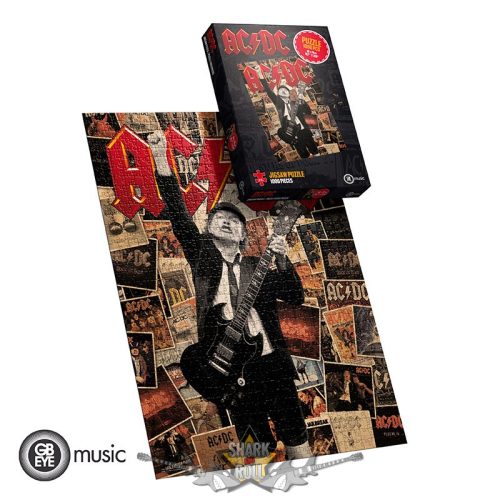 AC/DC - Jigsaw puzzle 1000 pieces - Angus Collage.    puzzle kirakó