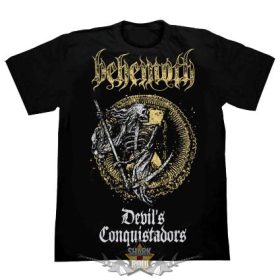 BEHEMOTH - Devils conquistadoes .  SD.  férfi zenekaros  póló.    BEHEMOTH - Devils conquistadoes .  SD.  férfi zenekaros  póló.