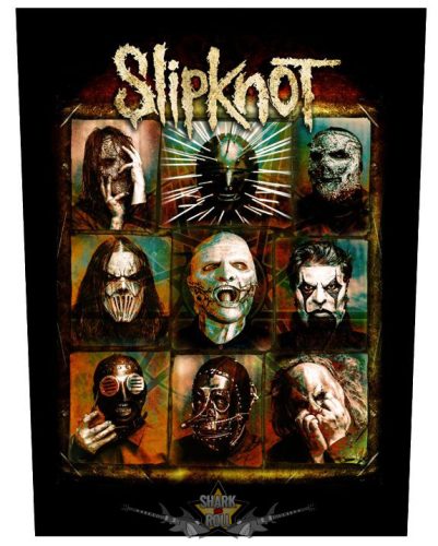 SLIPKNOT - BAND.  Back Patch, hátfelvarró.   