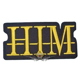 Him - Ville logo.    hímzett felvarró