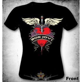 BON JOVI (Art1) - Heart.   női póló