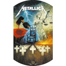 Metallica - JUSTIS FOR ALL....  medál, dog tag.