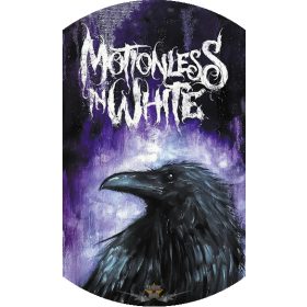MOTIONLESS IN WHITE - LOGO..  import fém kulcstartó