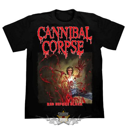 CANNIBAL CORPSE - RED BEFORE BLACK.   SD.   férfi zenekaros  póló. 