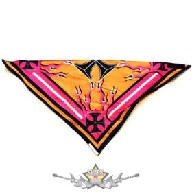 Háromszög formájú  kendő.- Iron cross.    vászon kendő   Háromszög formájú  kendő.- Iron cross.    vászon kendő