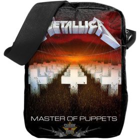   Metallica - Crossbody Bag.  Master Of Puppets (Black)    ROCKSAX. válltáska, oldal táska