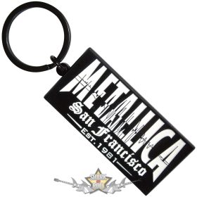 Metallica - Keychain.  Quake.    import fém kulcstartó
