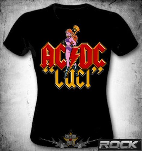 AC/DC - LUCY. MT.066.  női póló