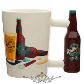   I'D RATHER BE DRINKING BEER - Sörösüveg Füllel. SMUG320..  bögre díszdobozban