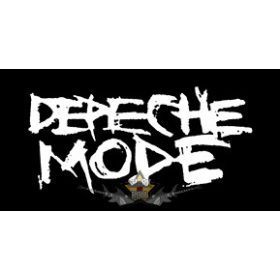 Depeche Mode  -  Logo.  10 x 5.  felvarró Depeche Mode  -  Logo.  10 x 5.  felvarró